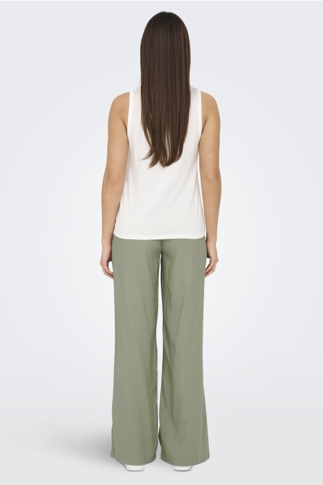 Only onlpenny s/l v-neck top jrs